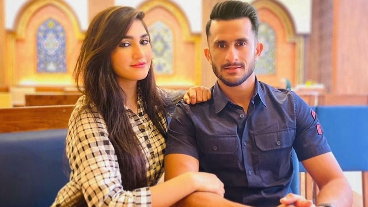 Pakistani cricketer Hassan Ali was clean bowled by Indian beauty, Samiyaa Arzoo who belongs from Haryana. The duo sealed their relationship in Dubai on August 20, 2019. Credit: Instagram/samyahkhan1604