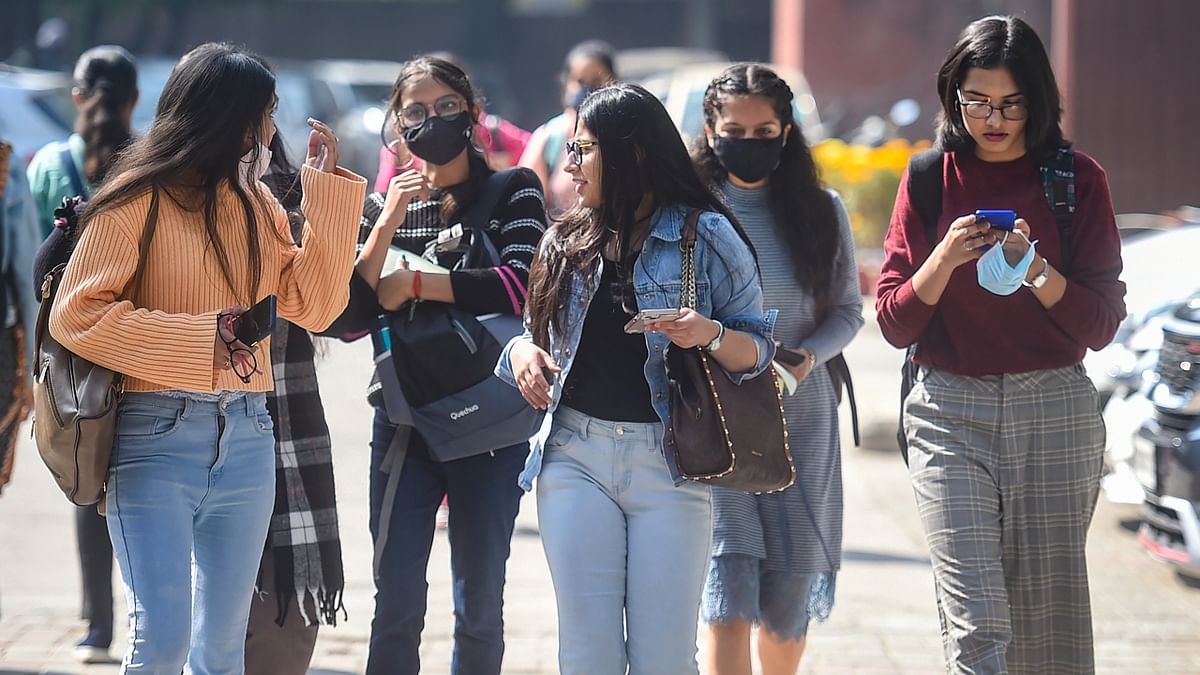 While there was a good turnout of students, attendance from other states was low, with their numbers only expected to pick up from the next week. Credit: PTI Photo