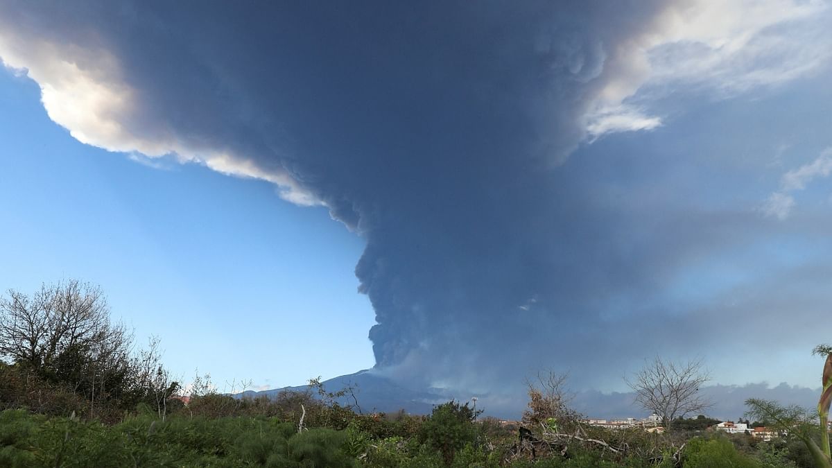 However, it is common for Catania's airport to halt its services, as Etna repeatedly spews smoke, ash and lava. Credit: Reuters Photo