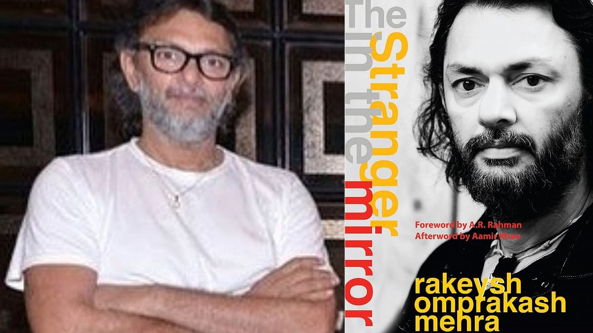 The Stranger in the Mirror - Ace filmmaker Rakeysh Om Prakash Mehra's autobiography traverses the readers through his life's learning and struggles. Credit: Instagram/rakeyshommehra & Amazon