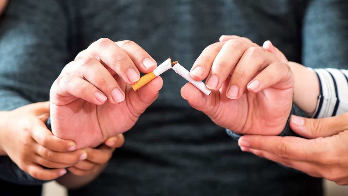 Avoid smoke and passive smoking as with exposure to cigarette smoke your skin gets coated with dangerous chemical toxins which results in prematurely aged skin. Credit: Getty Images