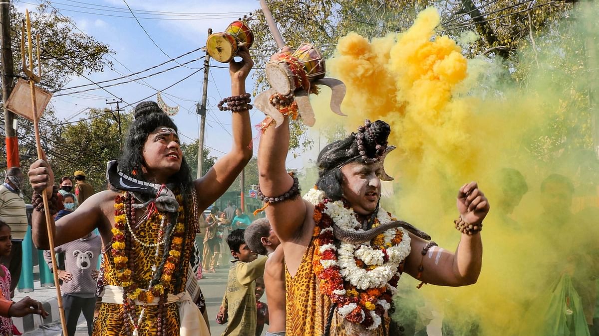 People celebrate Maha Shivratri with great zeal; see pics
