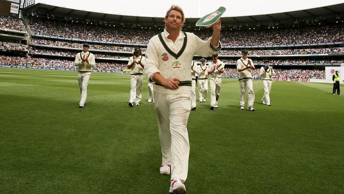 Warne finished his career with 708 wickets in 145 Tests, a record that was later broken by Sri Lanka's Muttiah Muralitharan (800). Credit: Action Images