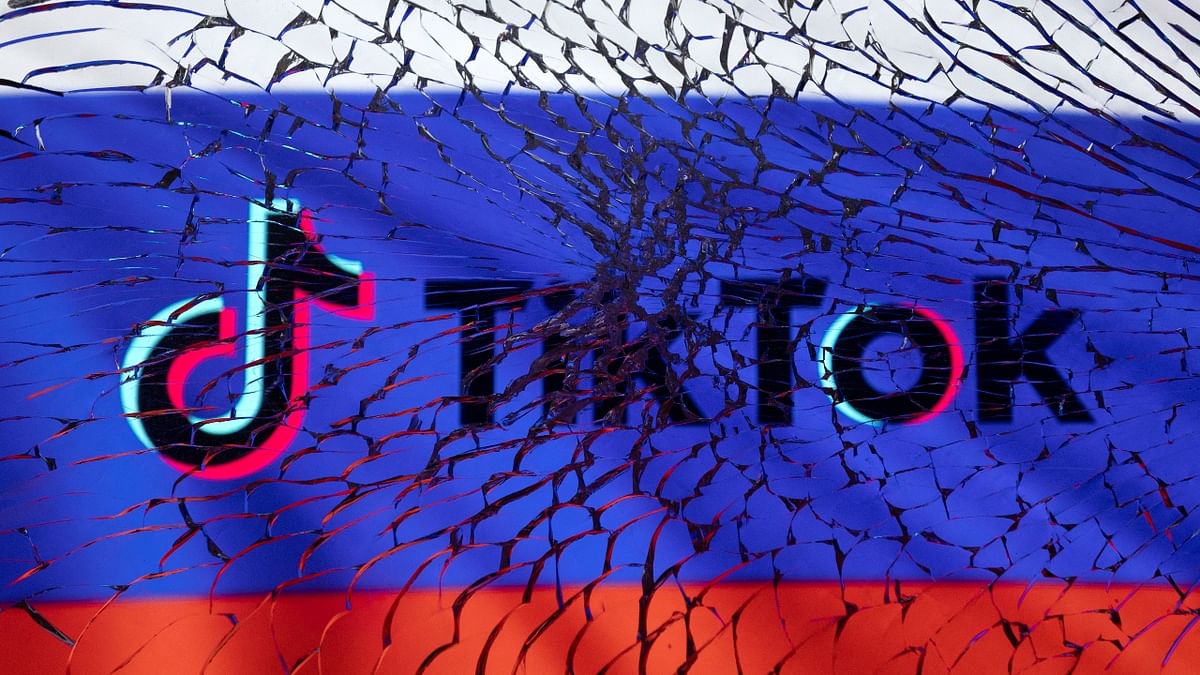 One of the fastest-growing social media platforms, TikTok also suspended its services in Russia. Credit: Reuters Photo