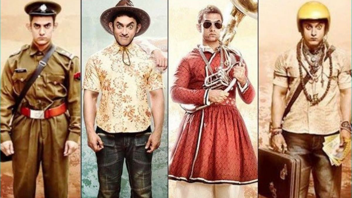Aamir leaves no stones unturned to get into the skin of his character. He reportedly ate about 100 paans to do justice to a scene in the 2014 release PK. Credit: Special Arrangement