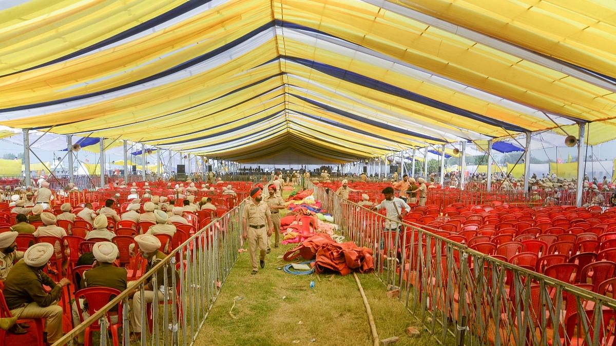 It is expected that over three lakh people will attend the event. Credit: PTI Photo
