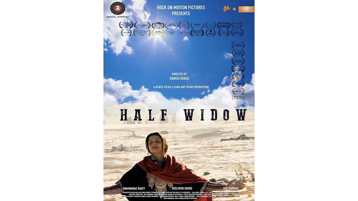 Half Widow: Helmed by LA-based Kashmiri filmmaker Danish Renzu, this film revolves around a woman from Srinagar in Kashmir, who tries to find her husband who has allegedly been abducted by Indian armed forces. Credit: Special Arrangement