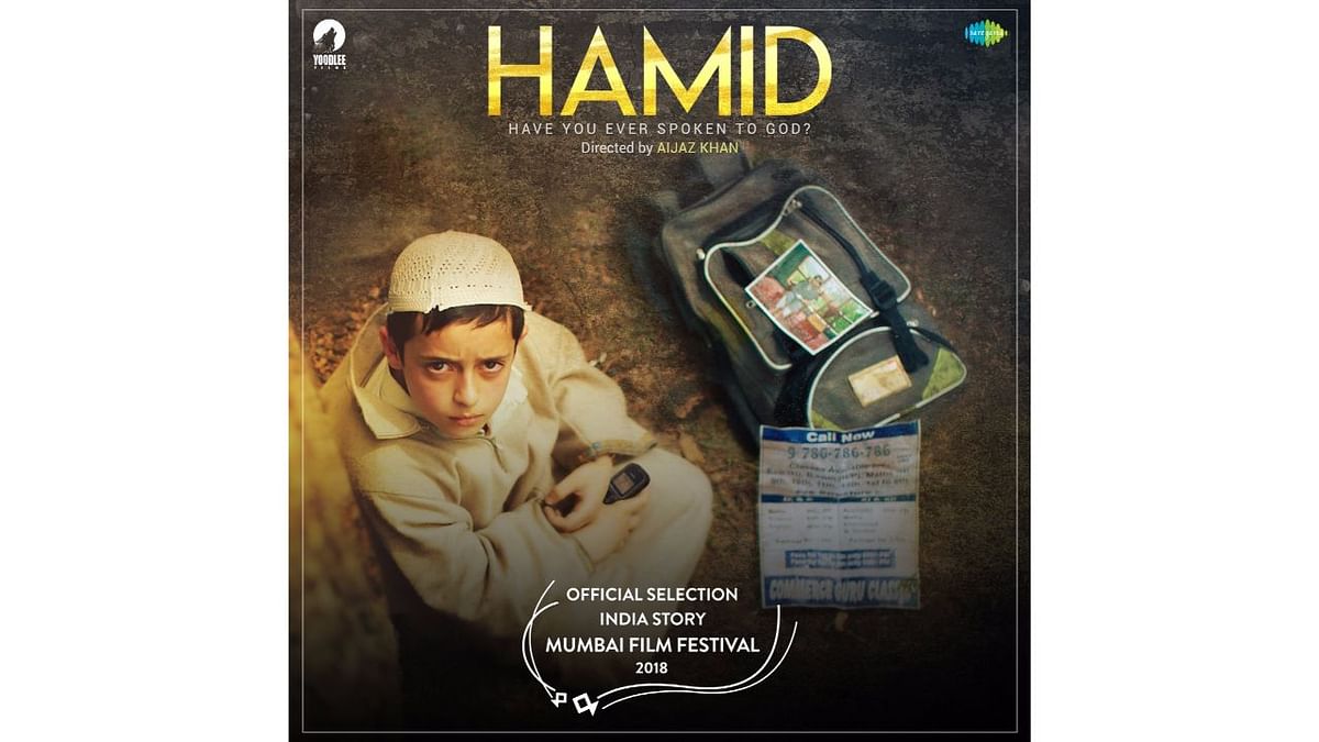 Hamid: This film was set against the backdrop of terror in Kashmir and explores an unlikely bond between an eight-year-old Kashmiri Muslim boy and a CRPF trooper from the heartland who is posted in the Valley. Credit: IMDB