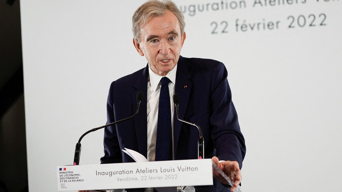 3| French fashion tycoon and CEO of LVMH Bernard Arnault | Net Worth - $ 153 billion. Credit: Reuters Photo