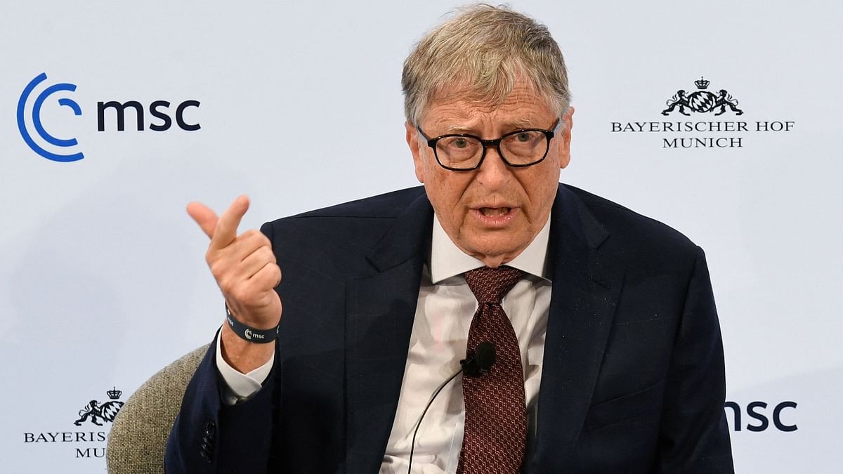 4| Microsoft co-founder Bill Gates | Net Worth - $ 124 billion. Credit: AFP Photo