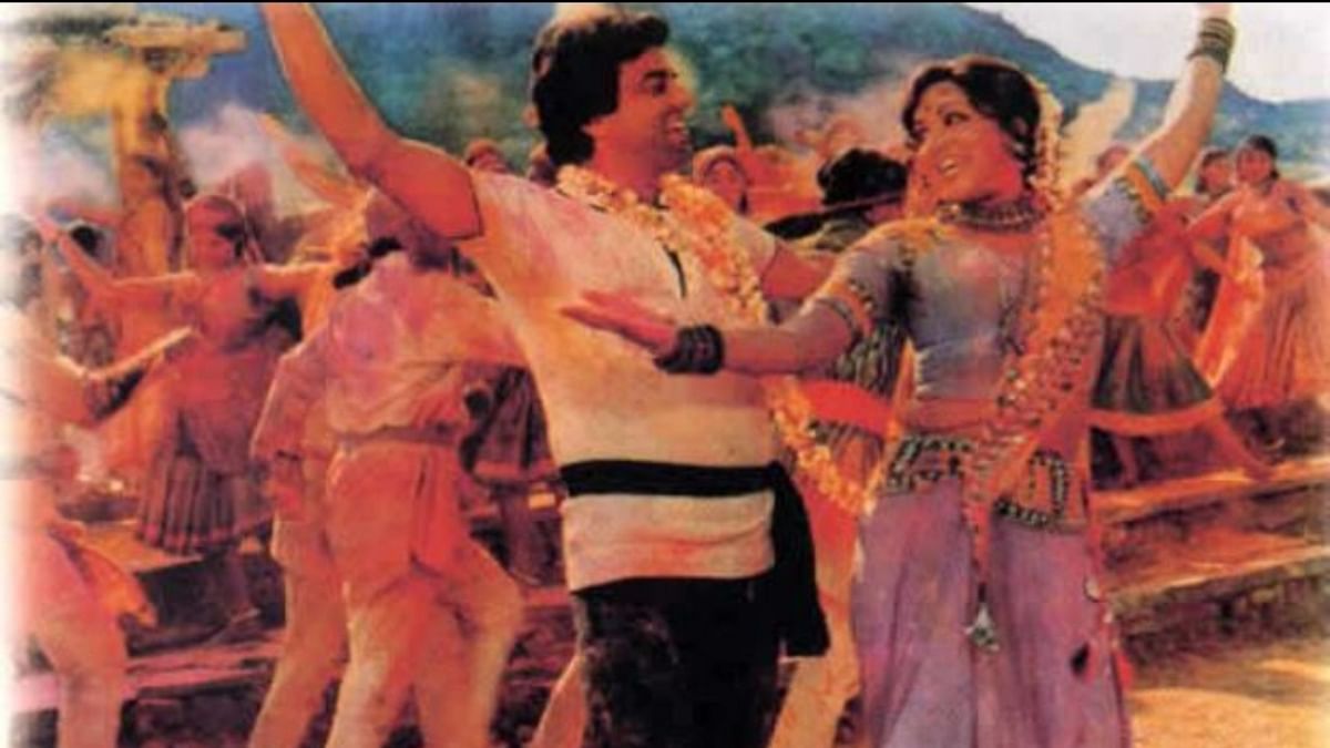 Holi Ke Din: This song from 'Sholay' is a party favourite. Lata Mangeshkar and Kishore Kumar's magical voices set the perfect party mood for the festival. Credit: Special Arrangement