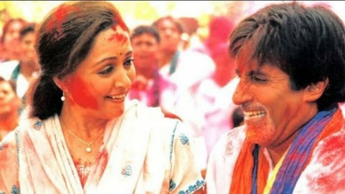 Holi Khele Raghuveera: This song from the film Baghban also has many fans. Lyricist Sameer brought out his best for this rustic song. Credit: Special Arrangement