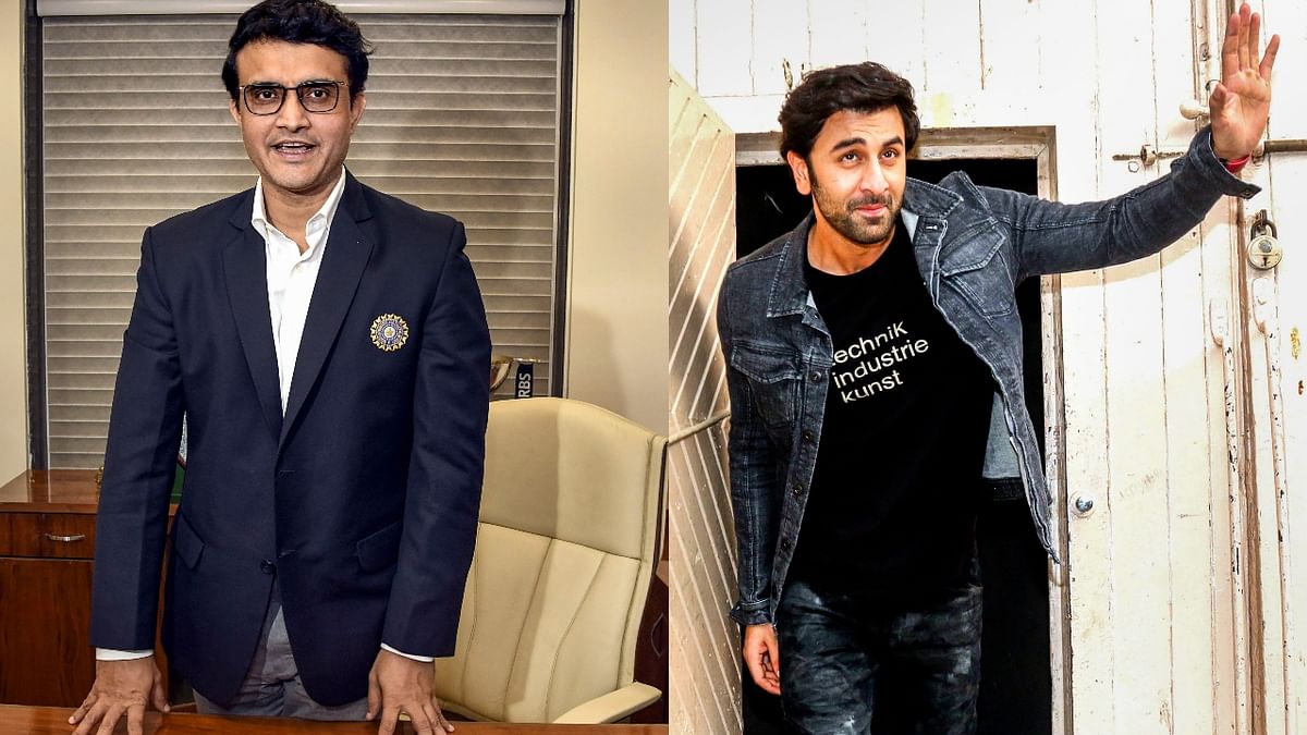 DADA: A biopic on BCCI chief and former Indian captain Sourav Ganguly will soon hit the screens. Bankrolled by LUV Films, the biopic will feature Ranbir Kapoor in the lead. Credit: PTI