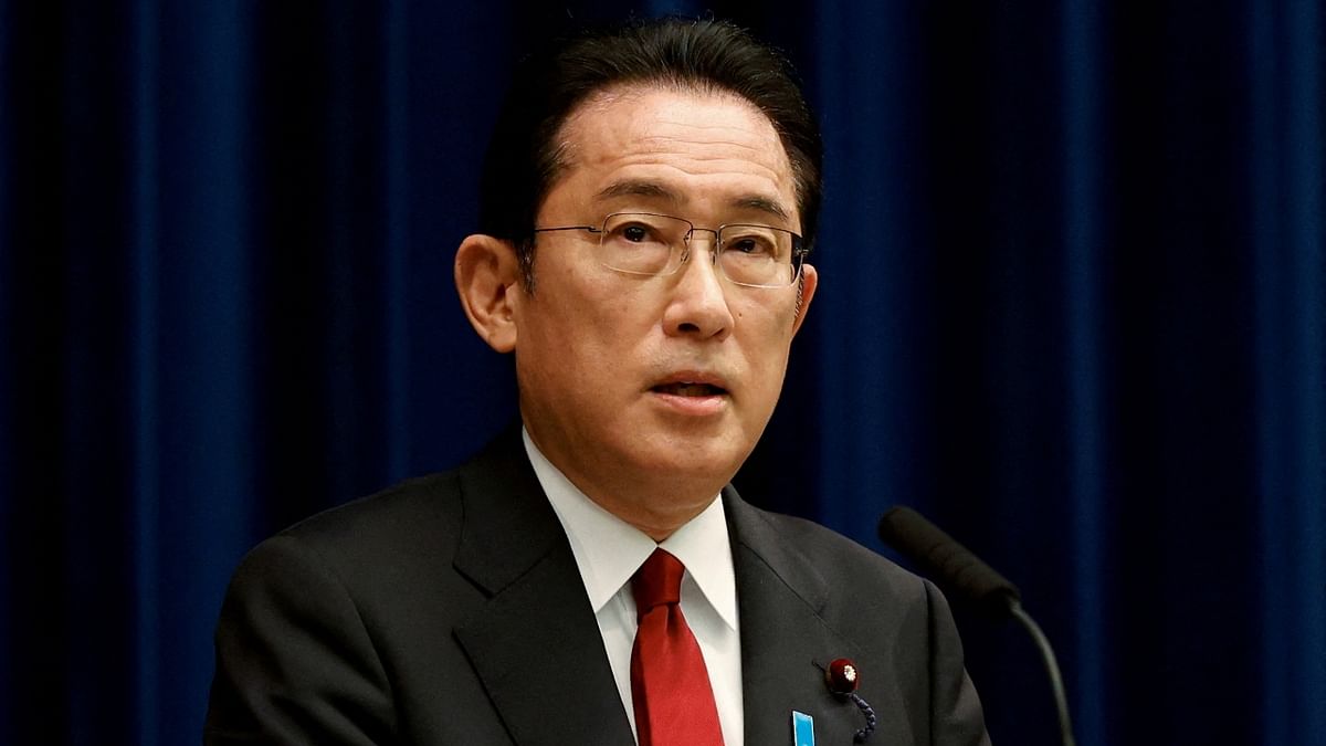 Japan's Prime Minister Fumio Kishida was ranked fifth on the list with 42 per cent approval rating. Credit: Reuters File Photo