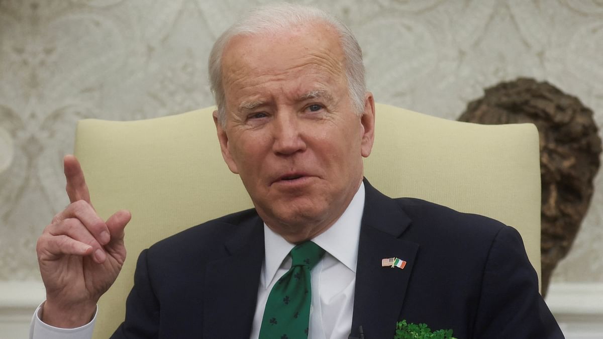 US President Joe Biden secured the sixth place with a 41 per cent approval rating. Credit: Reuters File Photo