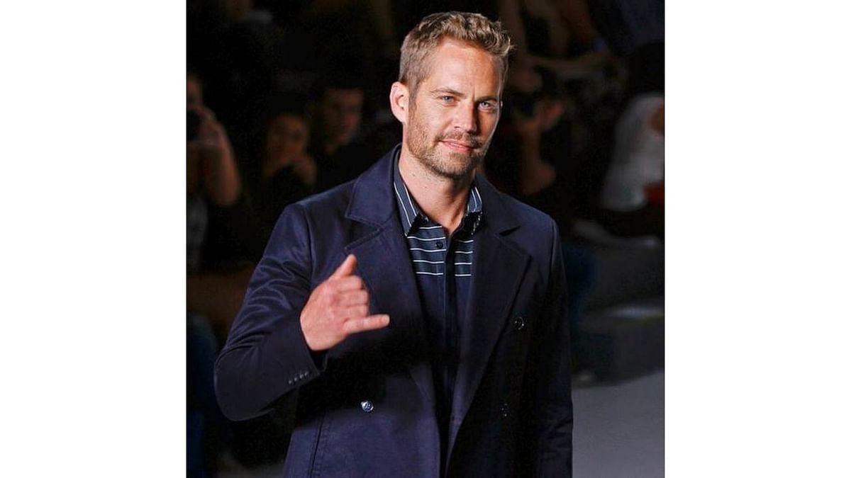 Hollywood actor Paul Walker, who starred in the Fast & Furious series, has been killed in a car crash in California in 2013. Credit: Instagram/paulwalker