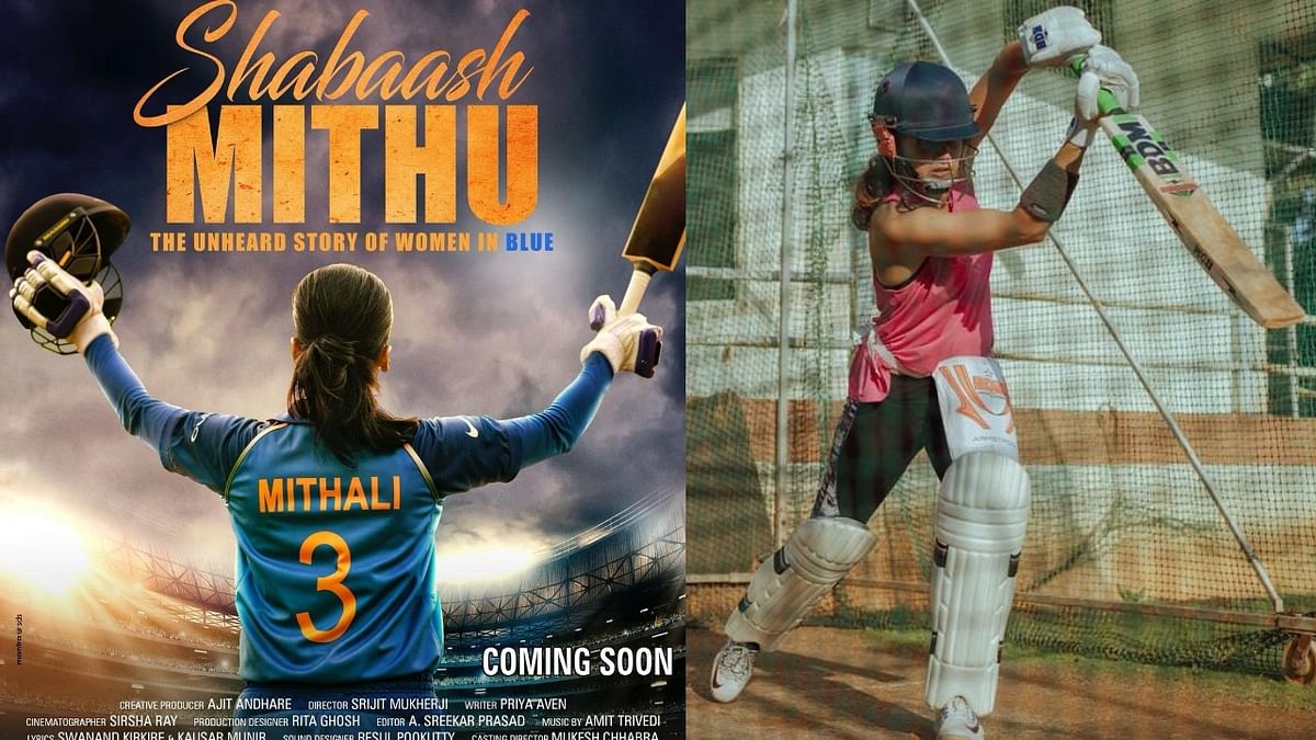 Shabaash Mithu: A biopic on cricketer Mithali Raj, who has inspired millions of Indian girls to take up the male-dominated sport as a profession. Helmed by Srijit Mukherji, Taapsee Pannu plays Mithali in the film. Credit: Instagram/taapsee