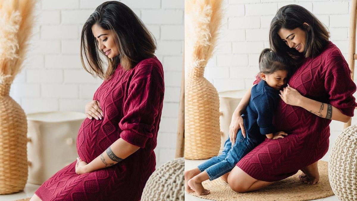 Disha giving major maternity fashion goals. Credit: Instagram/disha.madan