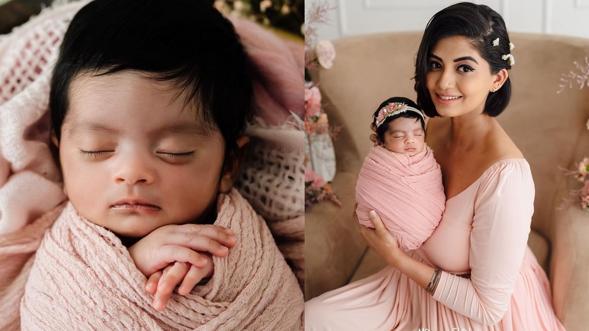 Disha Madan introduces her baby girl for the first time to the world