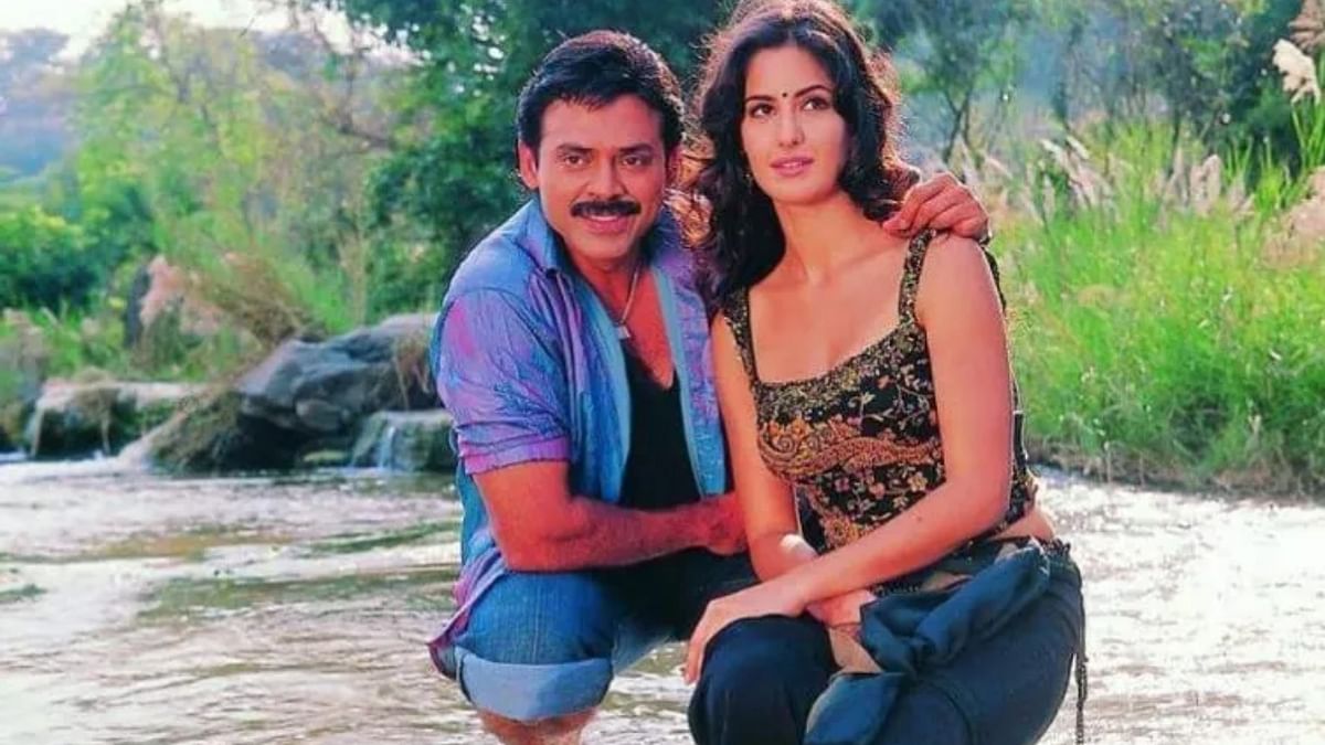 Not many know that Katrina Kaif has also tried her hands acting in Telugu films. She made her Tollywood debut in 2004 with the film 'Malliswari'. Helmed by K Vijaya Bhaskar, Katrina was paired opposite superstar Venkatesh in the film. Credit: Suresh Productions