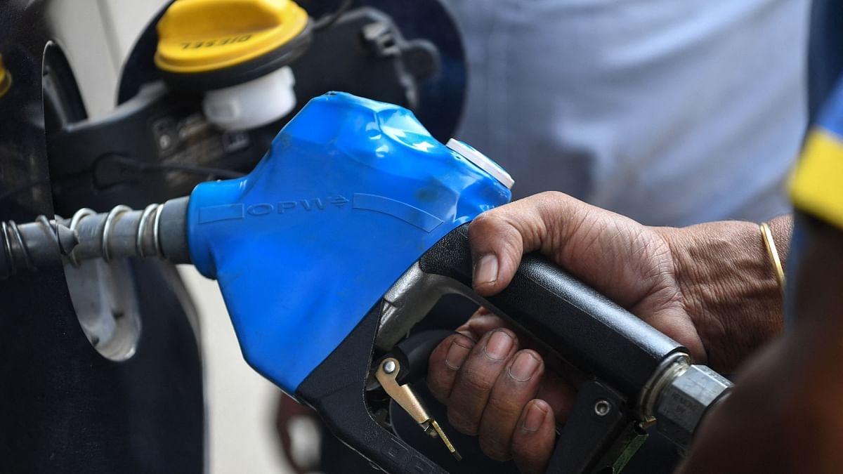 Mumbai is the costliest city for petrol at Rs 115.88 a litre and diesel at Rs. 100.10 a litre. Credit: AFP Photo
