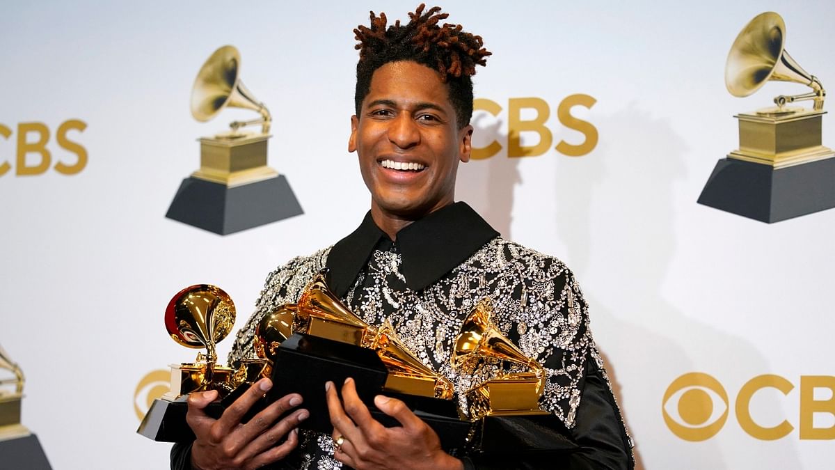 Album of the Year: Jon Batiste, 'We Are'. Credit: AP Photo