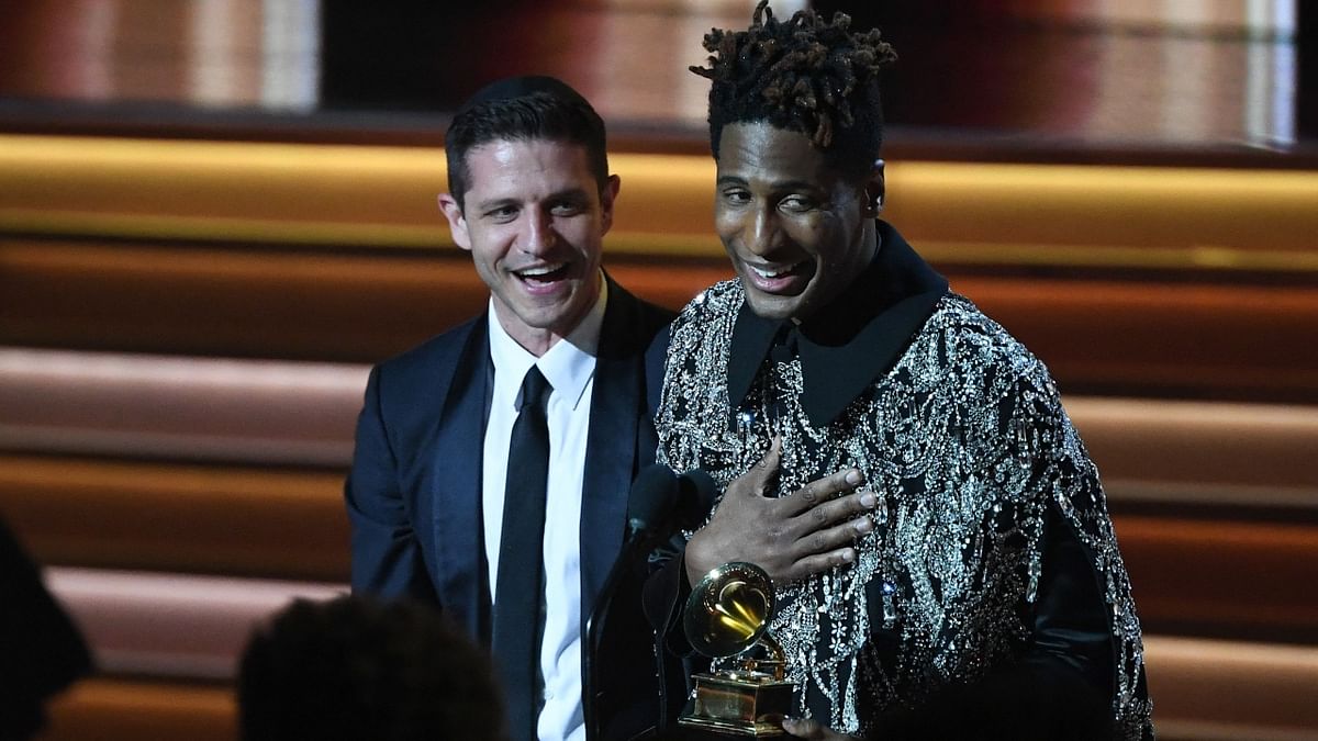 Best Music Video: Jon Batiste, 'Freedom'. Credit: AFP Photo