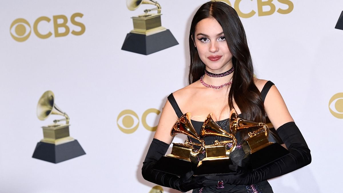 Best Pop Vocal Album: Olivia Rodrigo, 'Sour'. Credit: AFP Photo