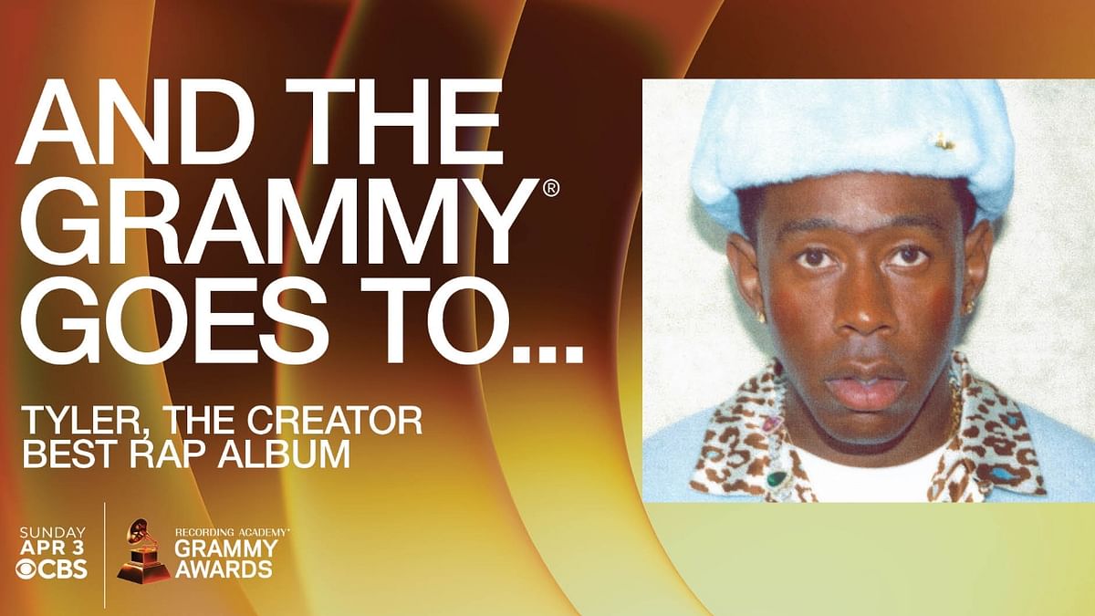 Best Rap Album: Tyler, The Creator, 'Call Me If You Get Lost'. Credit: Twitter/RecordingAcad