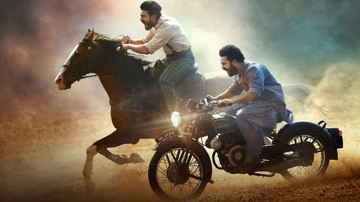 RRR: The epic period action drama has crossed the 900-crore mark and once again SS Rajamouli has emerged as one of the bankable filmmakers in the showbiz. The collection seems unstoppable as the movie now races towards the Rs 1000-crore mark. Credit: Special arrangement