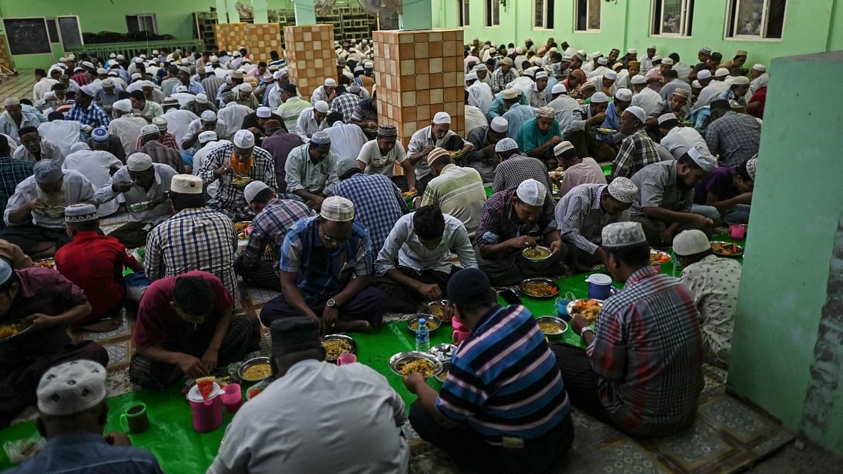 The start of Ramadan, during which observers abstain from food and drink from dawn until sunset, can fall on different dates due to differences in sightings of the new moon. Credit: AFP Photo