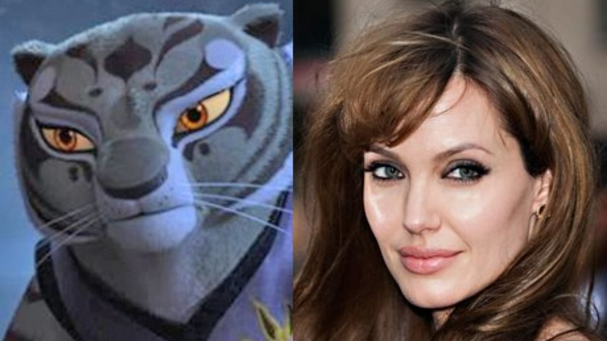Hollywood superstar Angelina Jolie has voiced Tigress in the 'Kung Fu Panda' films and also the scheming Lola in 'Shark Tale'. Credit: Special Arrangement