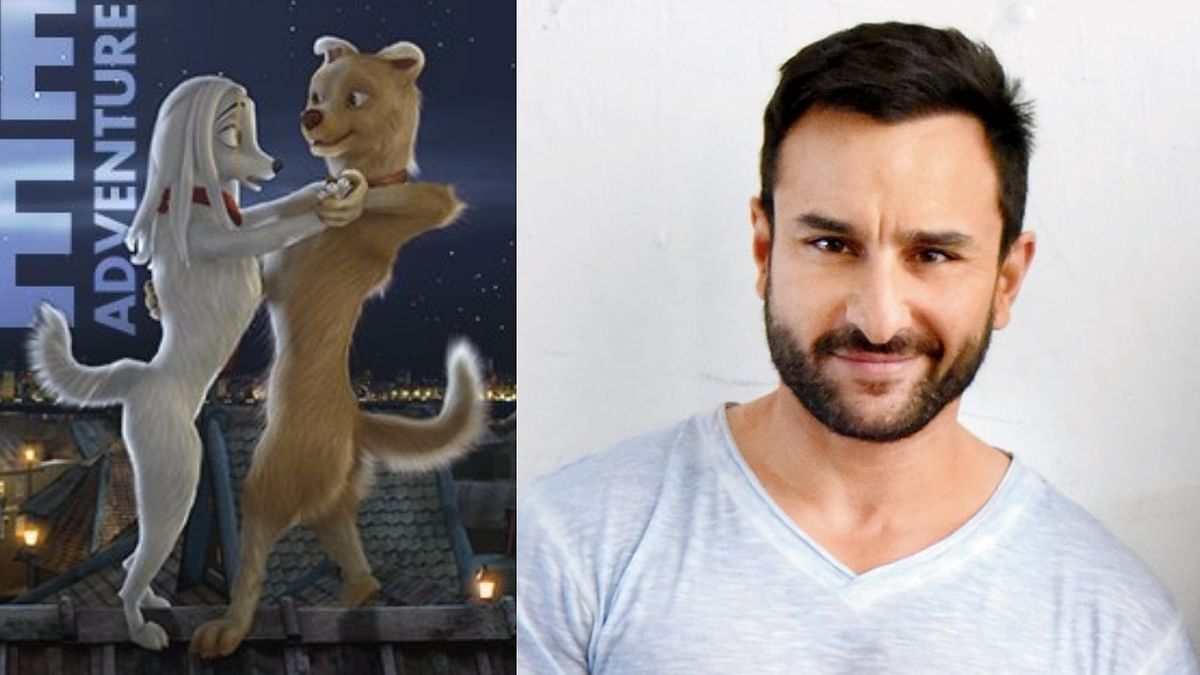 Saif Ali Khan lent his voice to the character 'Romeo' in 3D Indian-American computer-animated musical romance comedy, 'RoadSide Romeo' (2018). Credit: Special Arrangement