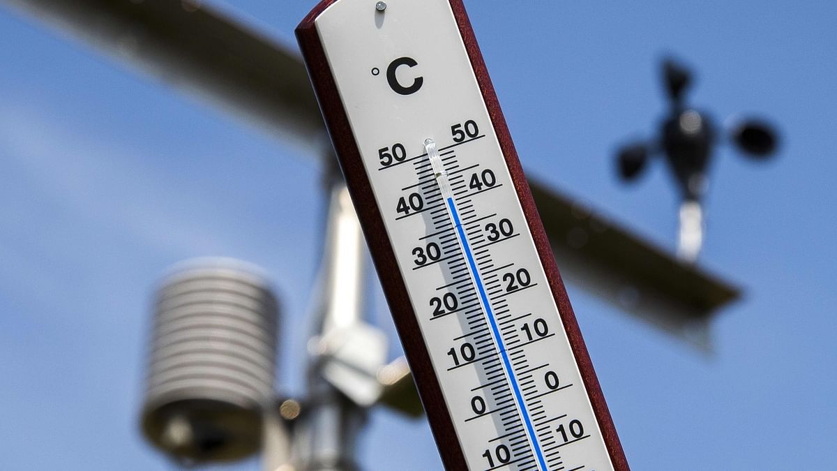 The Sports Complex weather station recorded the highest maximum temperature of 42.8 degrees Celsius in the city. The heatwave is likely to intensify further and the maximum temperature at the Safdarjung Observatory may touch the 42-degree mark, the IMD said. Credit: AFP Photo