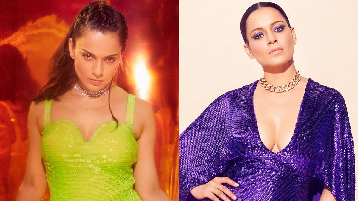Bollywood actor Kangana Ranaut went through lip surgery and was apparently not happy with the results. Credit: Instagram/kanganaranaut