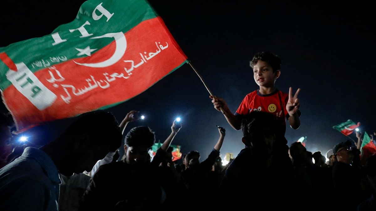 Large-scale demonstrations in support of Imran Khan were carried out across Pakistan against his ouster through a no-confidence motion moved by the Opposition. Imran Khan became the first premier in Pakistan’s history to be sent home through a no-trust vote. Credit: Reuters Photo