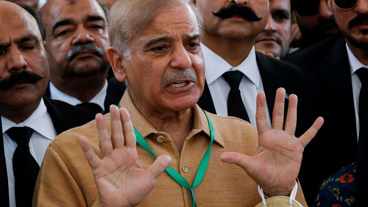 Unlike his elder brother Nawaz, Shehbaz enjoys cordial relations with Pakistan's military, which reportedly controls foreign and defence policy in Pakistan Credit: Reuters Photo