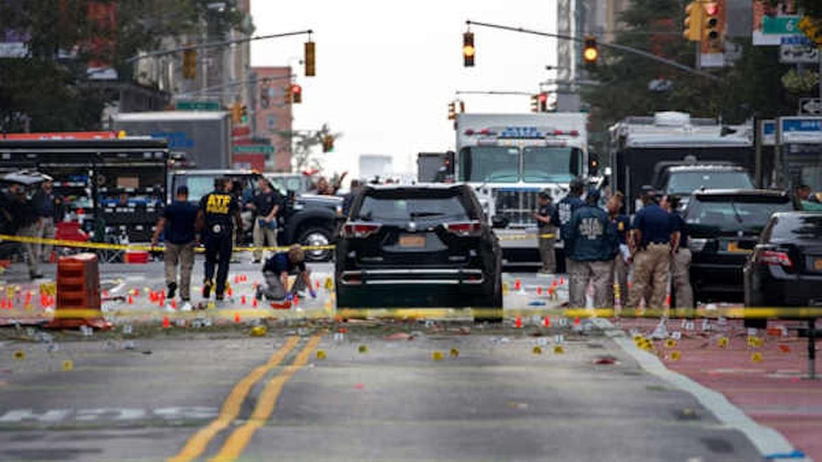 2016 Chelsea Bombing: In 2016, a pressure cooker device connected to a cellphone exploded in a Manhattan neighbourhood, injuring 30 people. The Chelsea bombing triggered a two-day manhunt that came to a head in a shootout in New Jersey. The convicted bomber, Ahmad Khan Rahimi, is now serving a life sentence. Credit: Twitter/@matt_odonnell