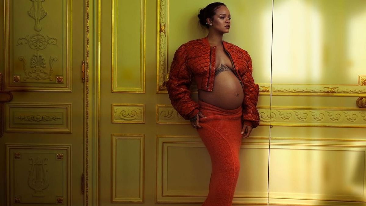 Rihanna flaunts stunning maternity looks in latest magazine shoot; Check  out pics!