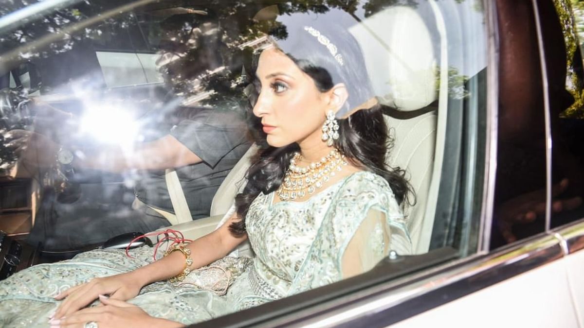 Anissa Malhotra attends Ranbir and Alia's wedding. Credit: Pallav Paliwal