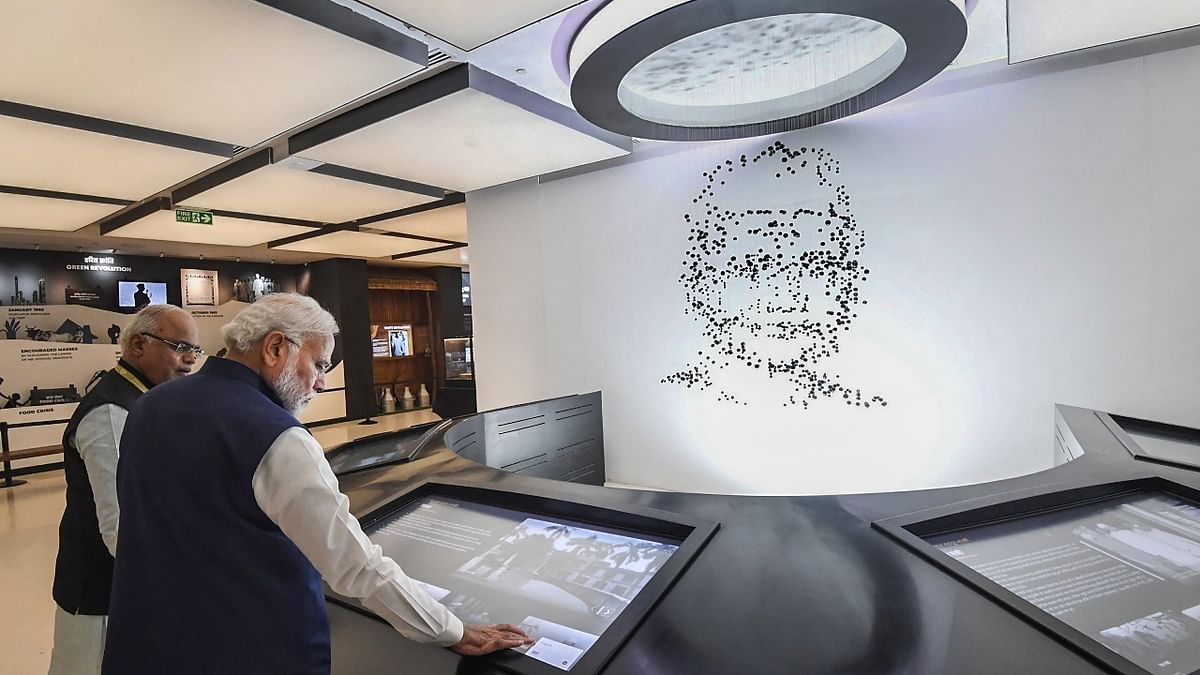 The museum has used high-end technology to bring the lives and times of 14 former PMs in the spotlight. Credit: PIB