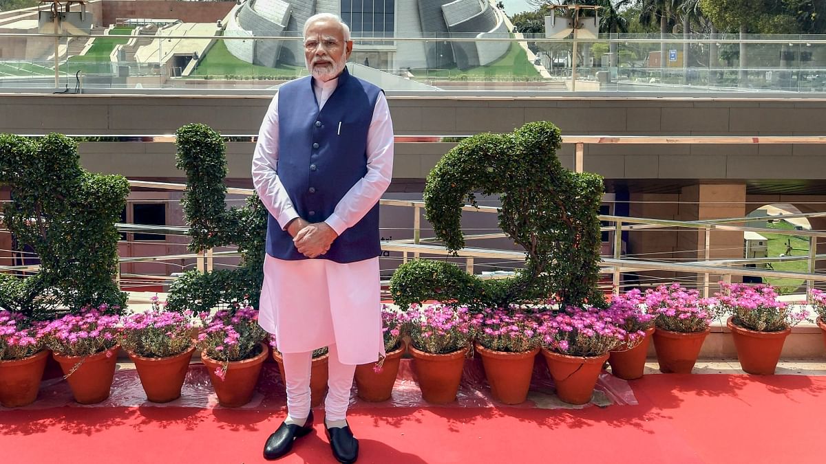 Prime Minister Narendra Modi inaugurates Pradhan Mantri Sangrahalaya; see pics
