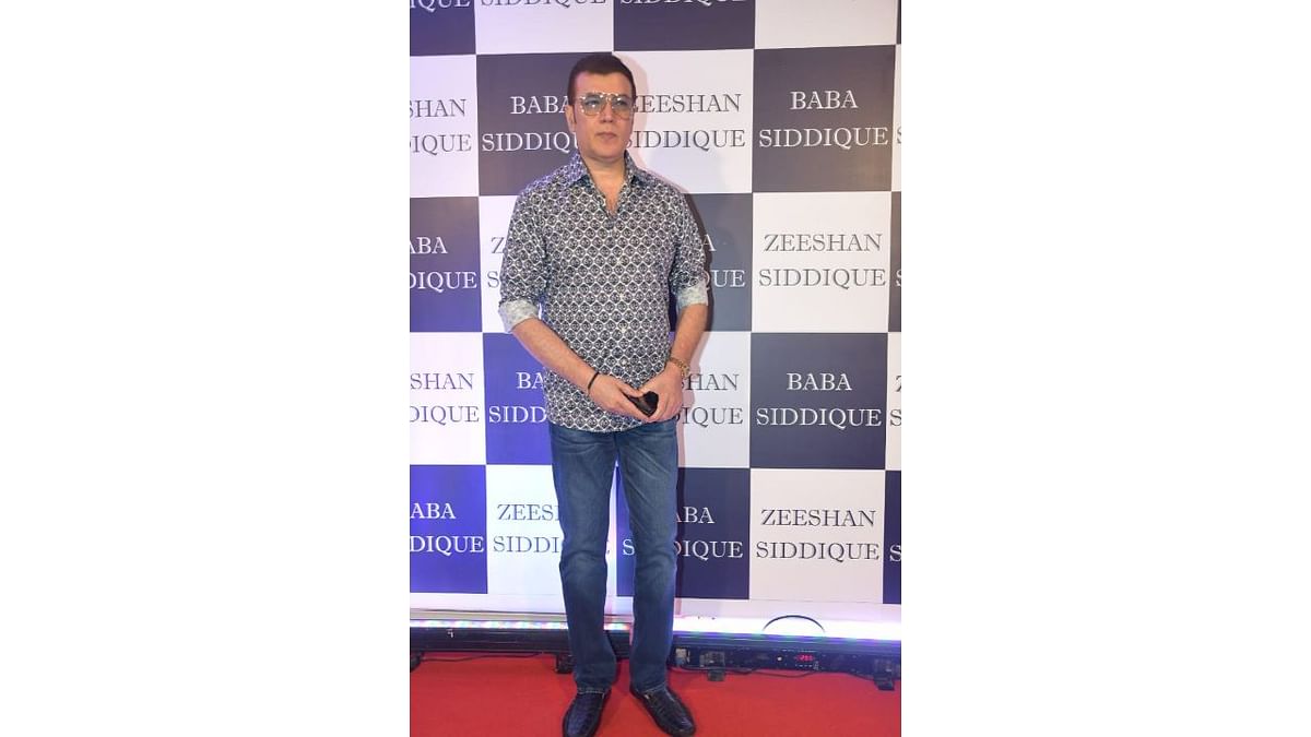 Aditya Pancholi poses for a photo on his arrival. Credit: Pallav Paliwal