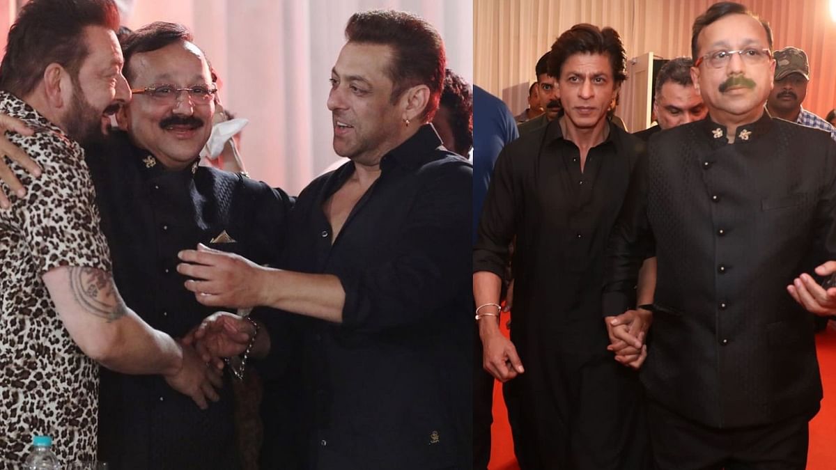 Bollywood stars seen at Baba Siddique's iftaar party