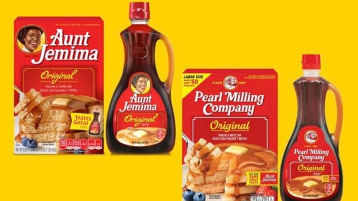 The pancake-mix and syrup line formerly known as Aunt Jemima, which had long faced criticism that its name and likeness were rooted in racist imagery, replaced its 131-year-old name with Pearl Milling Company. The name comes from the company in St. Joseph, Missouri, that pioneered the pancake mix. Credit: Twitter/@michele_norris