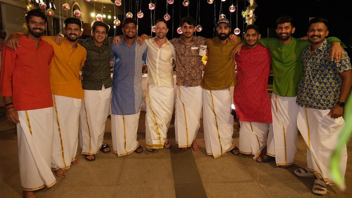 The party saw the presence of Chennai Super Kings (CSK) players and staff members. Credit: CSK