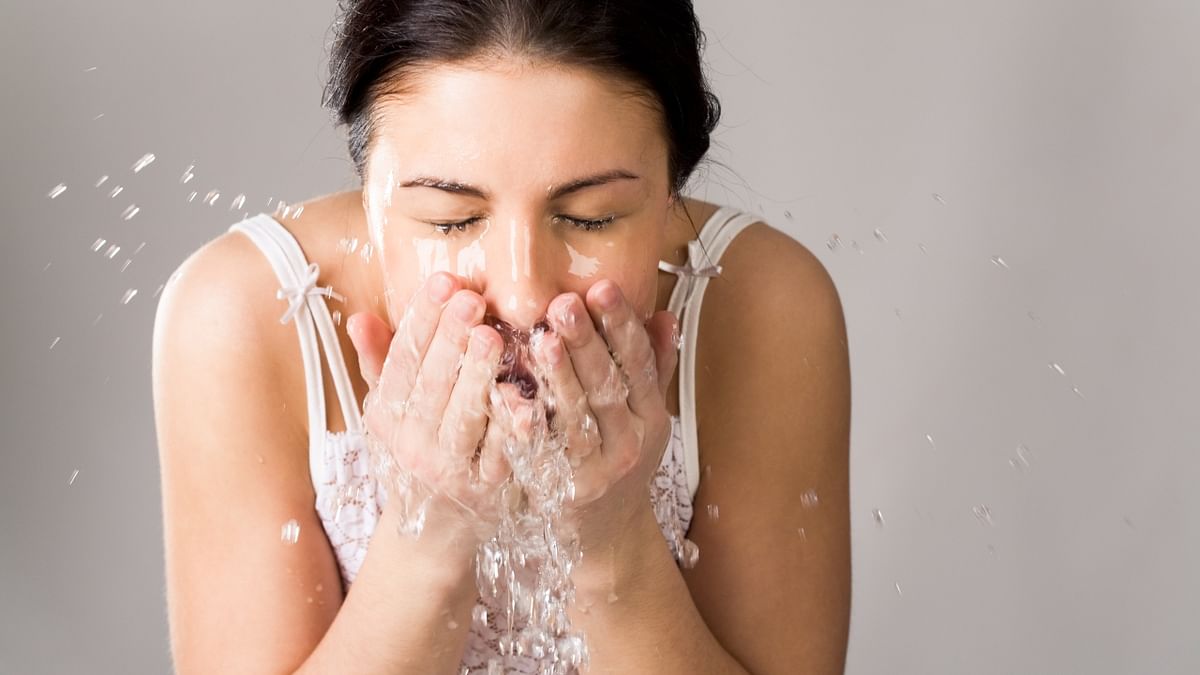 Regular Facewash: During extreme heat, skin gets oilier and washing your face is one of the golden rules that one should follow in summer as it keeps your skin clean. Credit: Getty Images