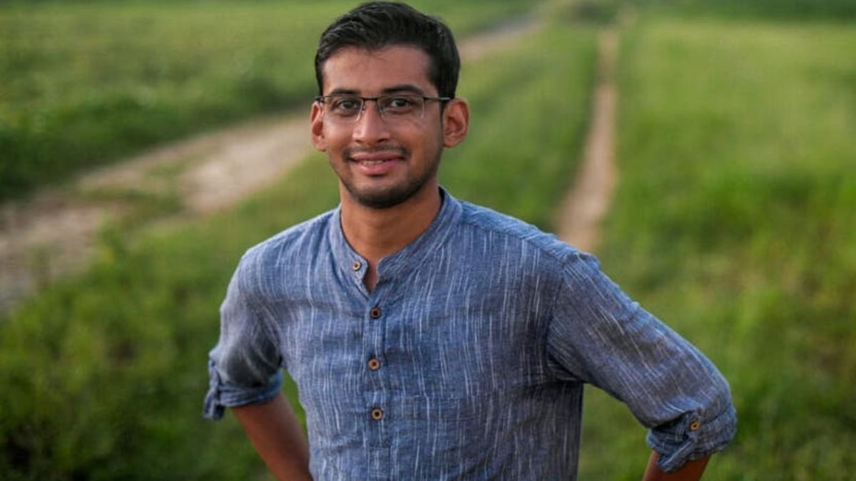 Delhi's Vidyut Mohan, a 2020 UNEP global changemaker & founder of Takachar, is converting waste farm residue into activated carbon. Credit: Special Arrangement