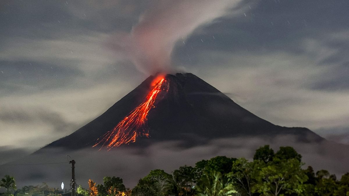 From Mount Merapi, Sinabung to Lewotolo, Indonesia has the most active volcanoes that have erupted with lava and gas clouds regularly. Credit: AFP Photo