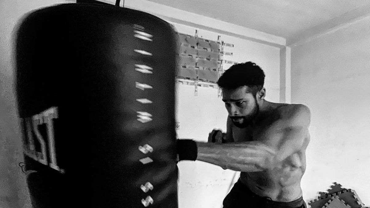 Siddhant has started  MMA training. Credit: Instagram/siddhantchaturvedi